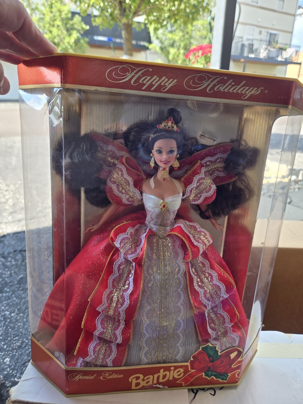 Barbie Holiday Special Edition Red and Gold Festive Doll
